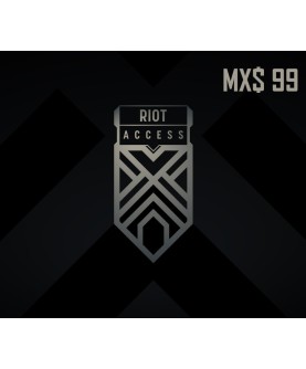 Riot Access 99 MX$ Code Region: MEXICO Key 